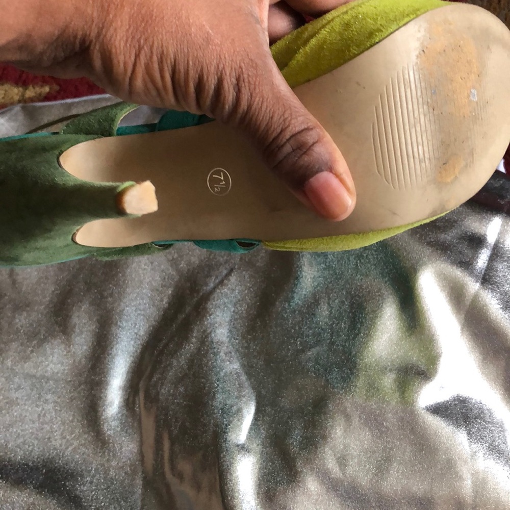Baker open toe heels - Picture 3 of 6
